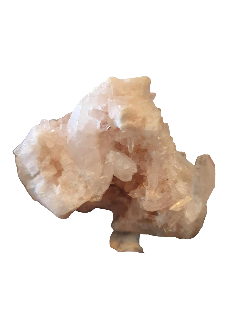 Rosa Himalaya Samadhi bergkristallkluster, Mycket sällsynt Nyhet!