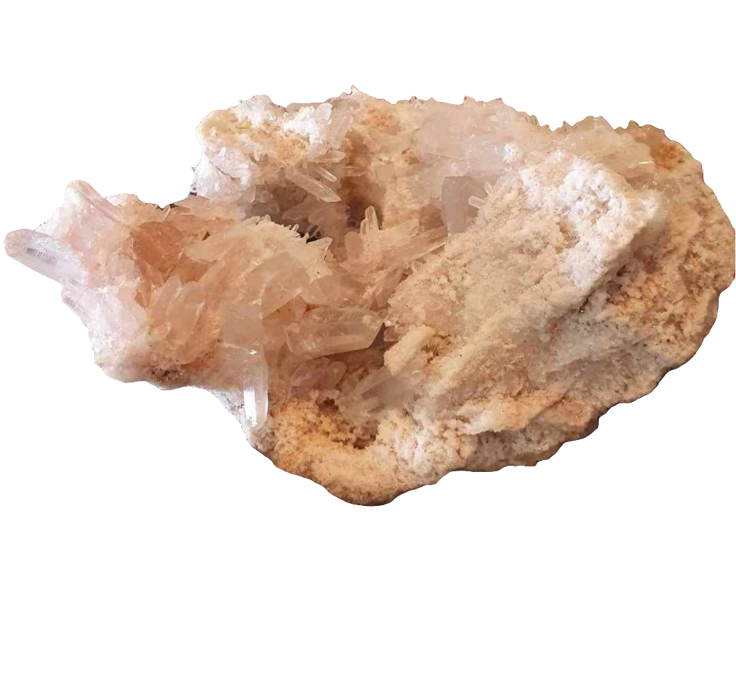 Himalaya rosa bergkristallkluster, sällsynt