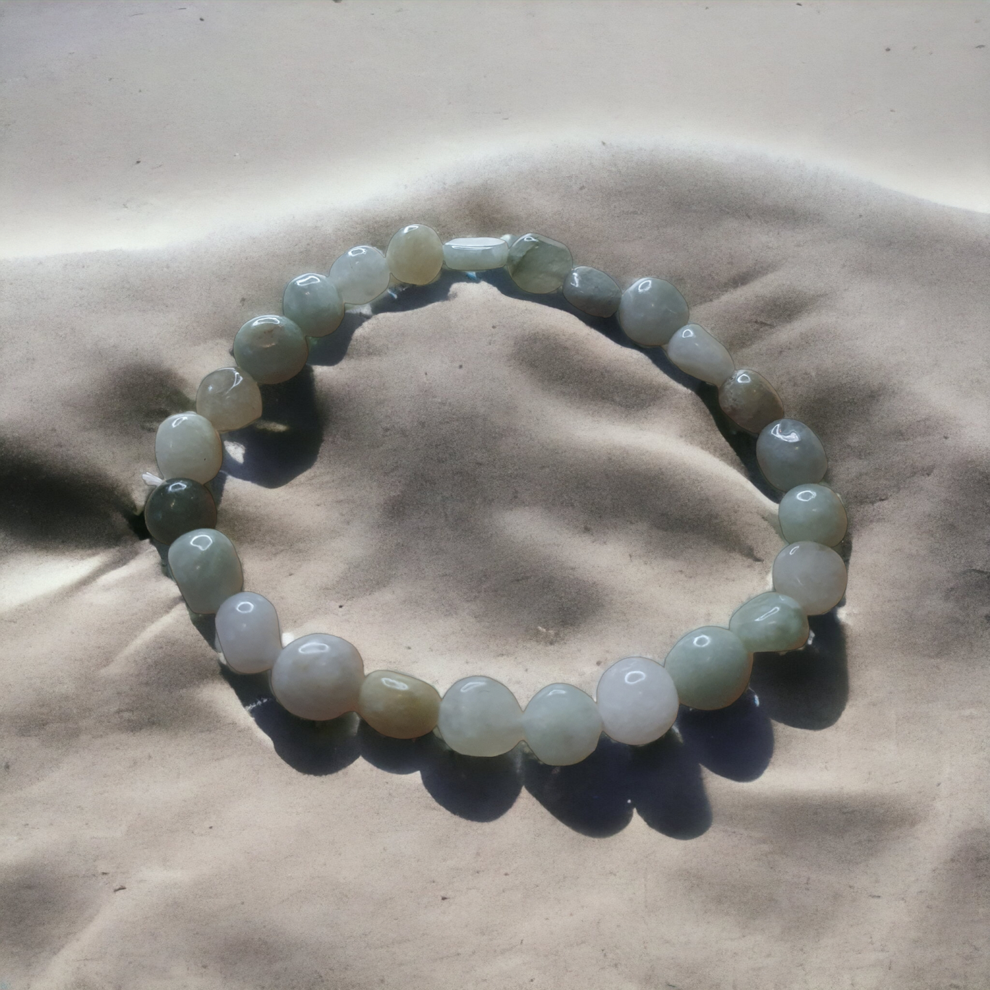 Armband Grön Jade Nyhet!