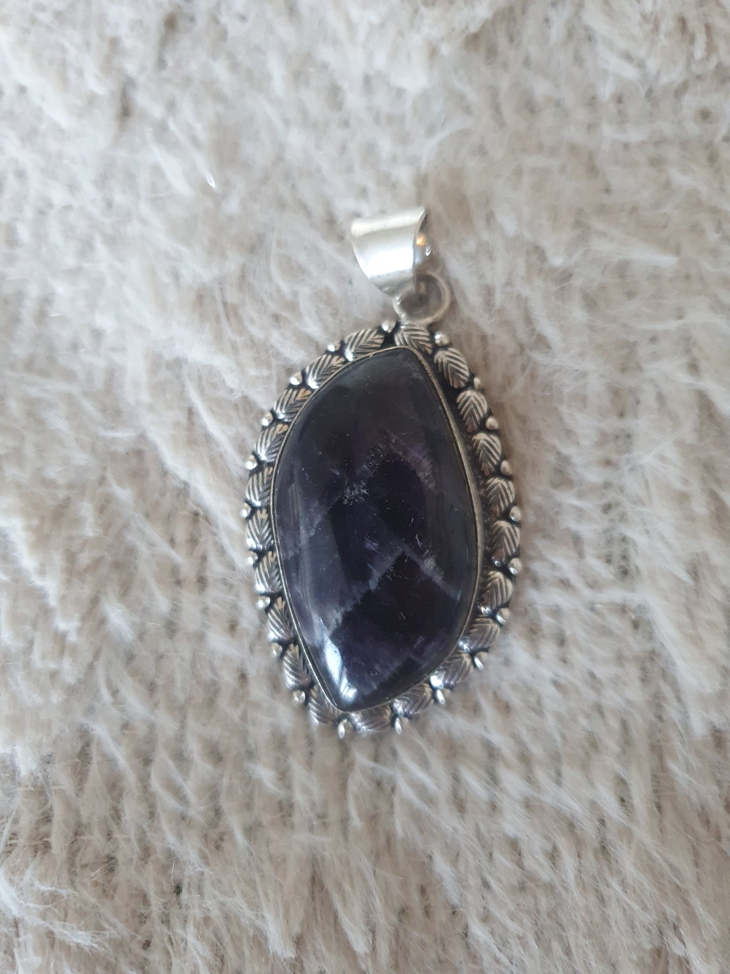 Ametist kristall hänge, Lugn- Kraft💜✨️