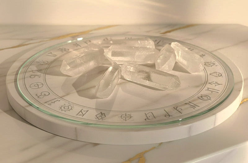 Bergskristall, stavar råa