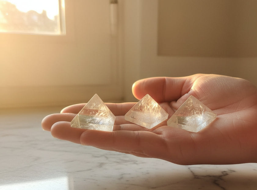 Bergskristall pyramid – Pyramid Portalen av Ren Energi