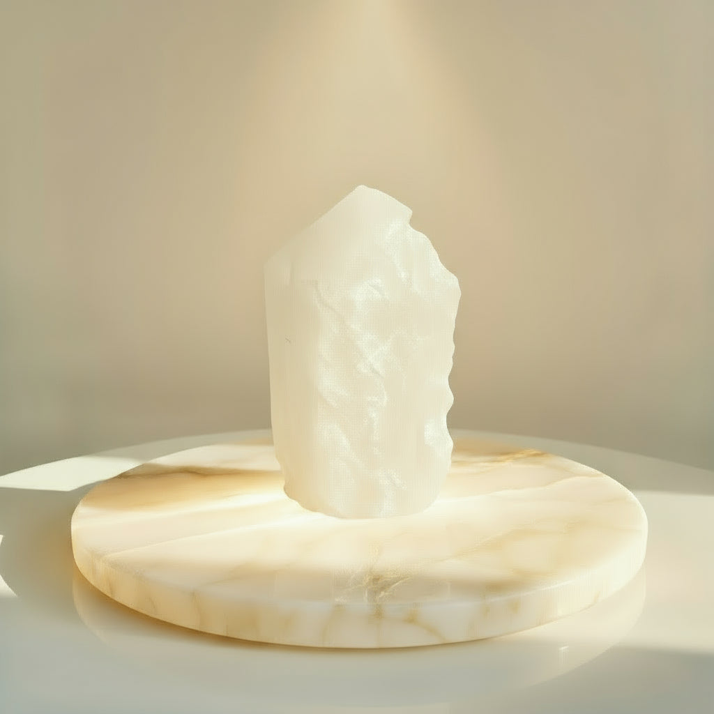 Bergkristall Druzy Torn A++ Portalen av Klar Kraft🤍