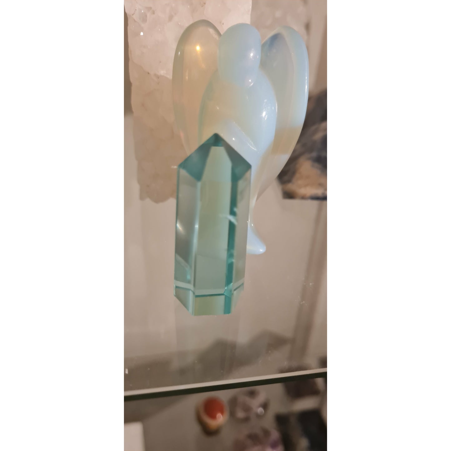 Aqua Obsidian Torn Spets