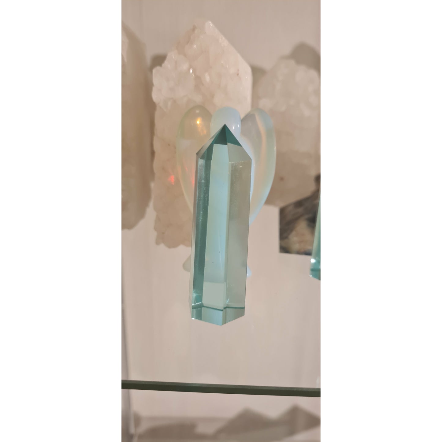 Aqua Obsidian Torn Spets