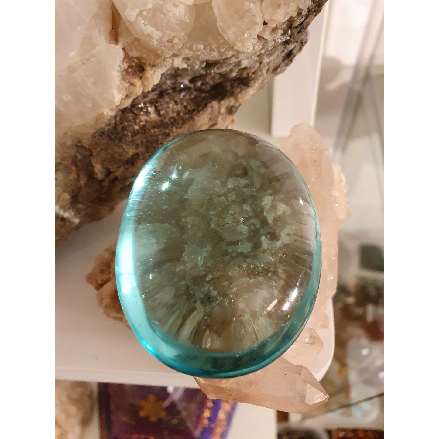 Aqua Obsidian handsten