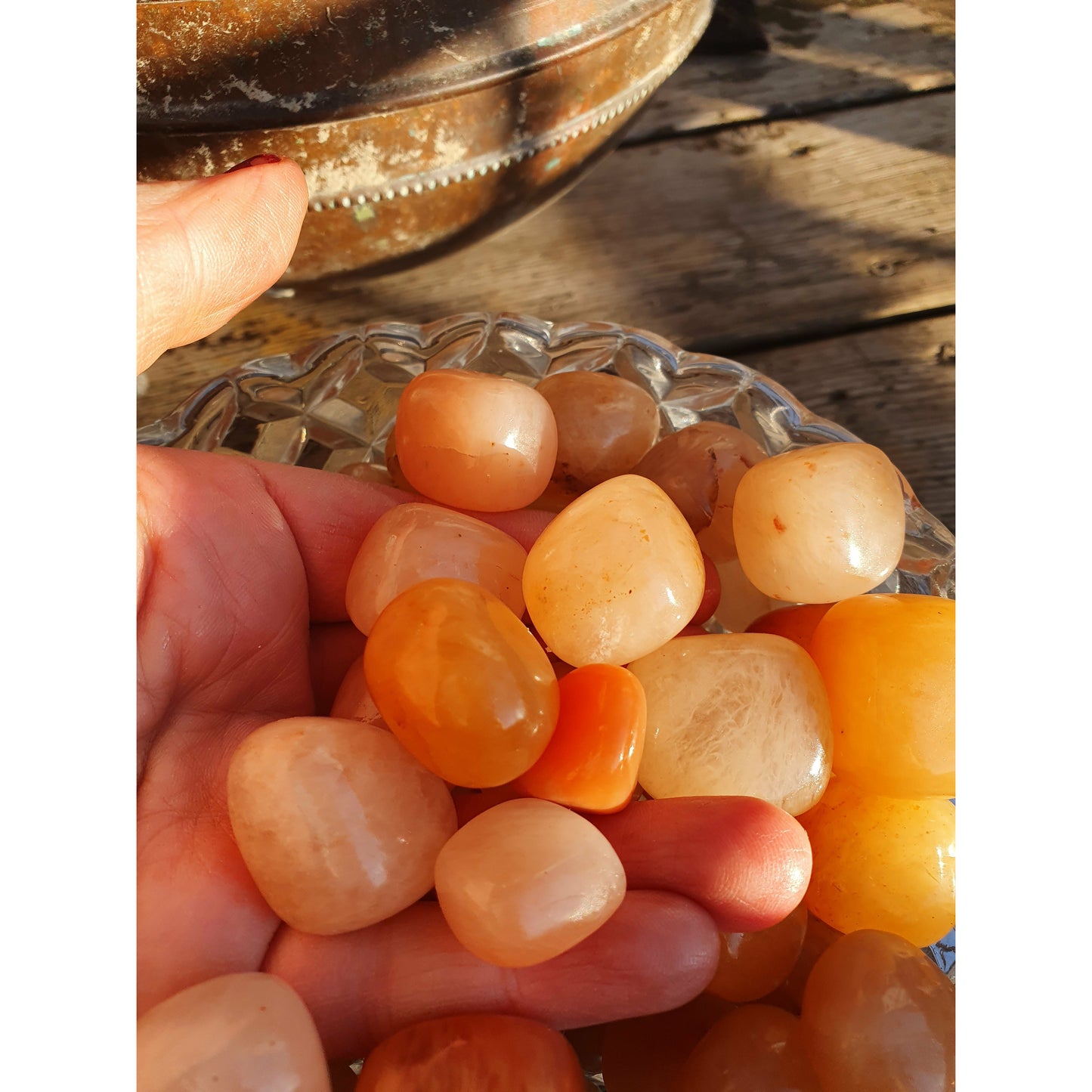 Selenit orange trumlade