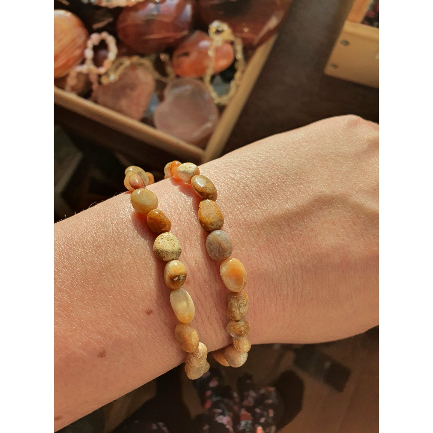 Armband agat