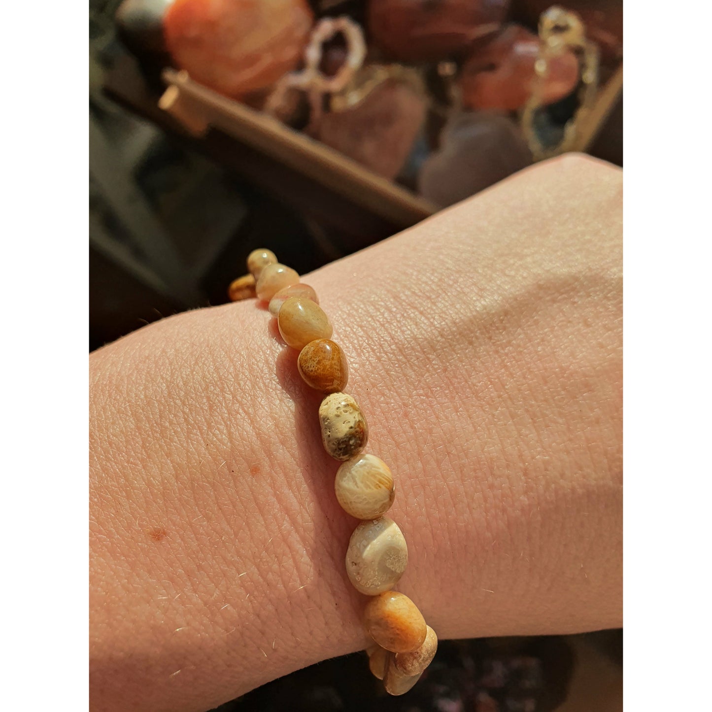 Armband agat