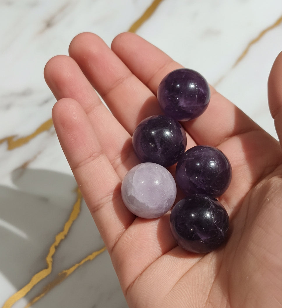 Ametist miniklot – Portaler av stillhet och ljus💜✨️