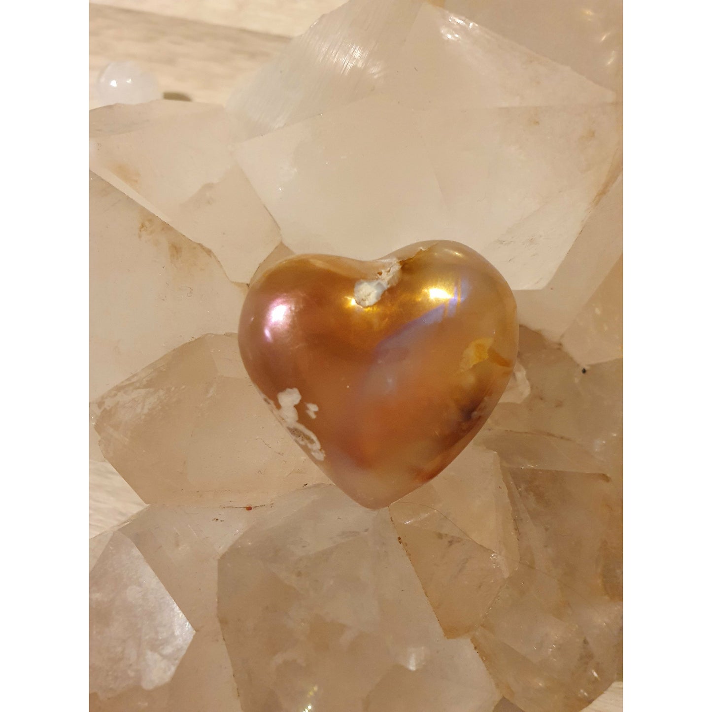 Blomsteragat 🌈 angel aura hjärta
