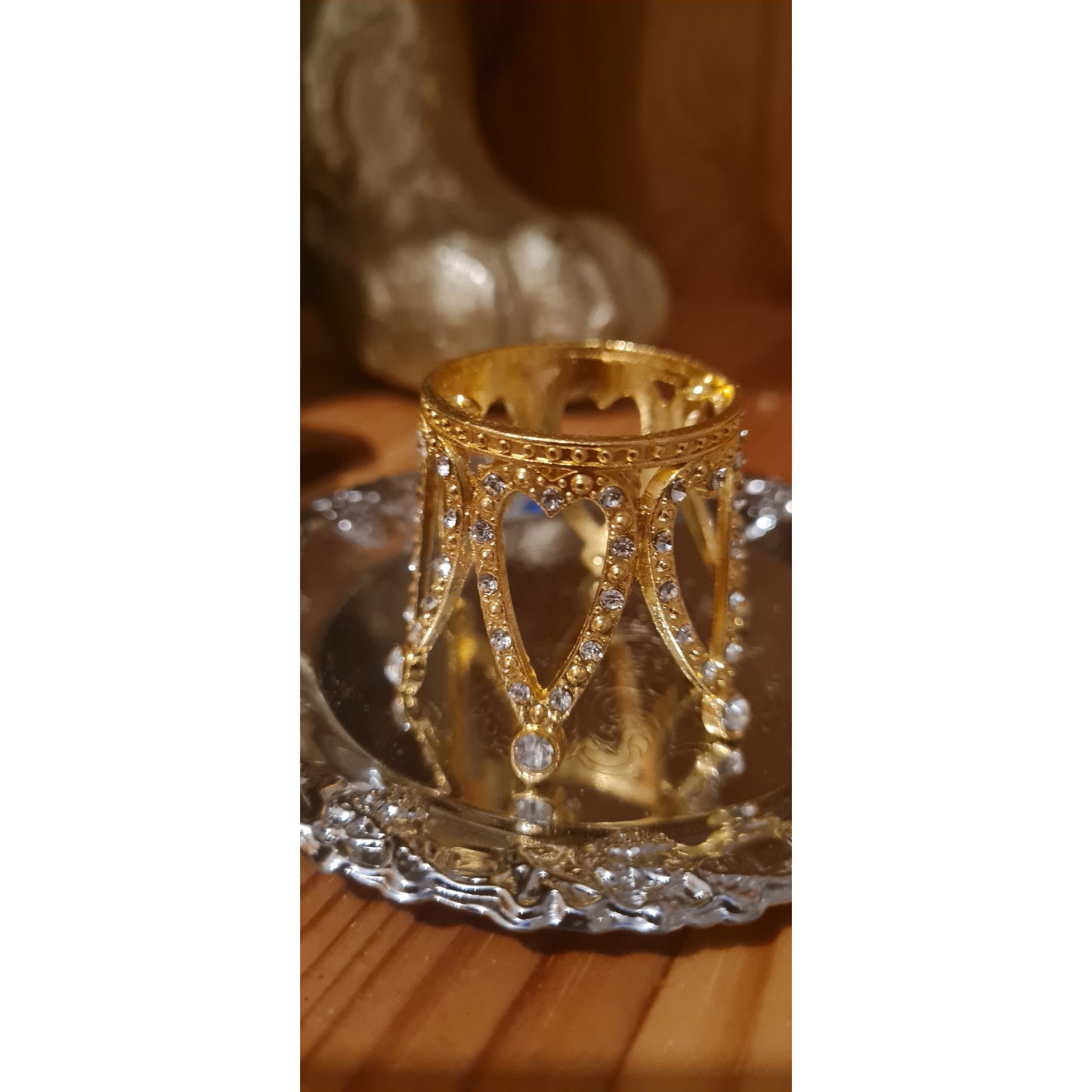 Klothållare Prinsesskrona reversibel Nyhet!!