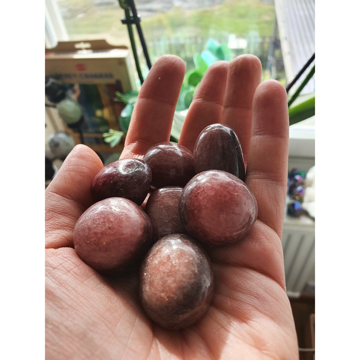 Jorgubbskvarts trumlade