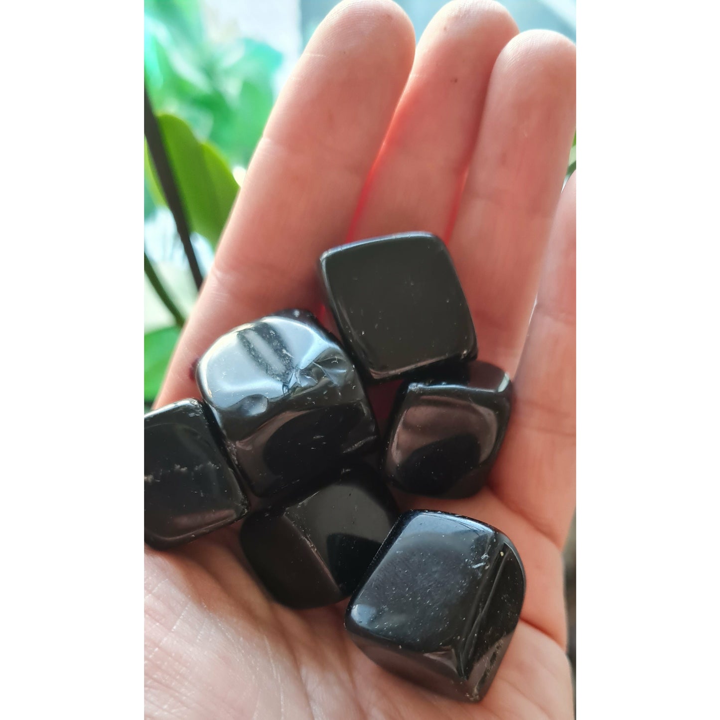 Obsidian trumlade tärningar Nyhet!
