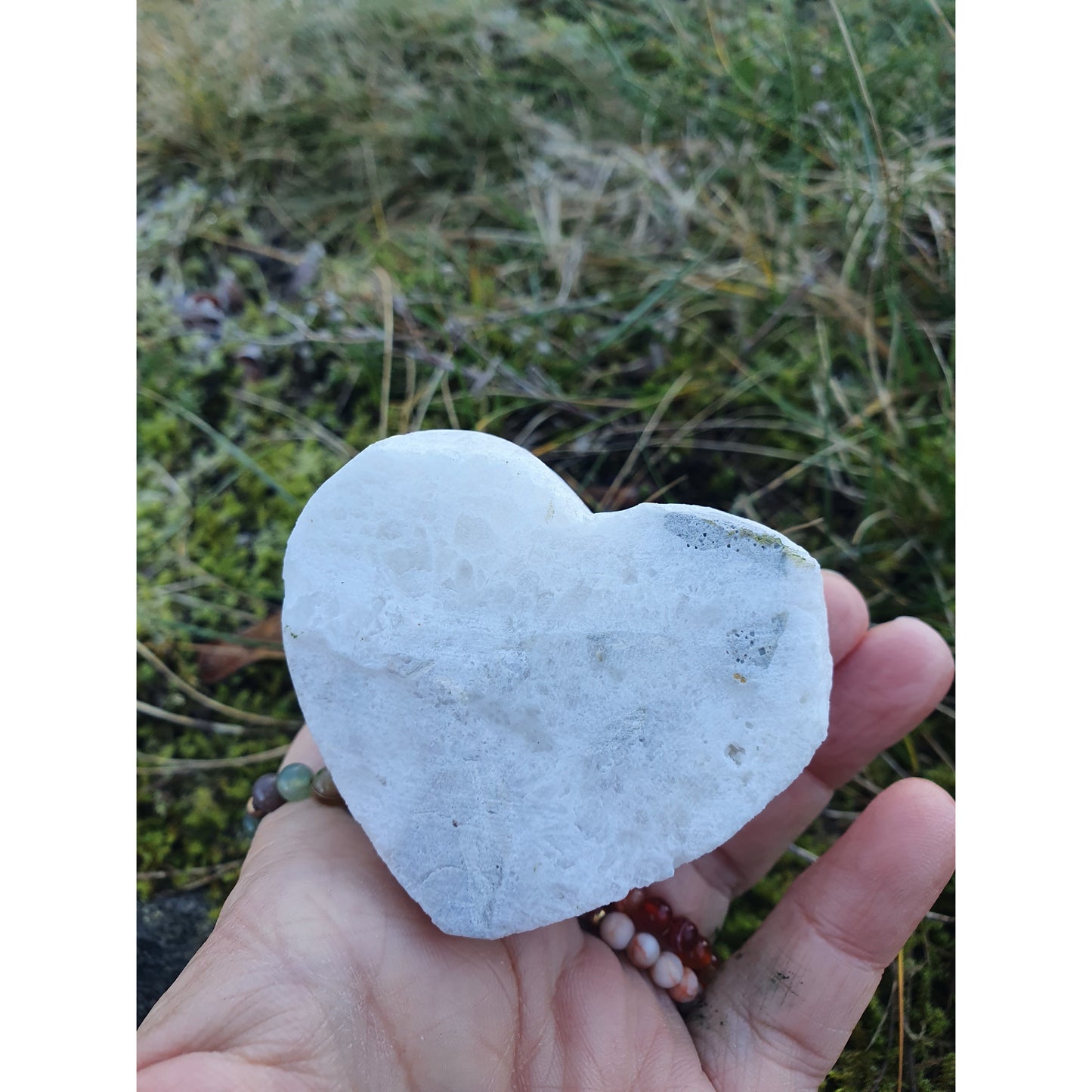 Angel aura bergkristallhjärta, nyhet