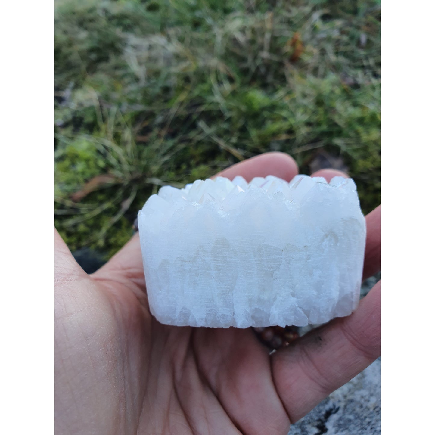 Angel aura bergkristallhjärta, nyhet