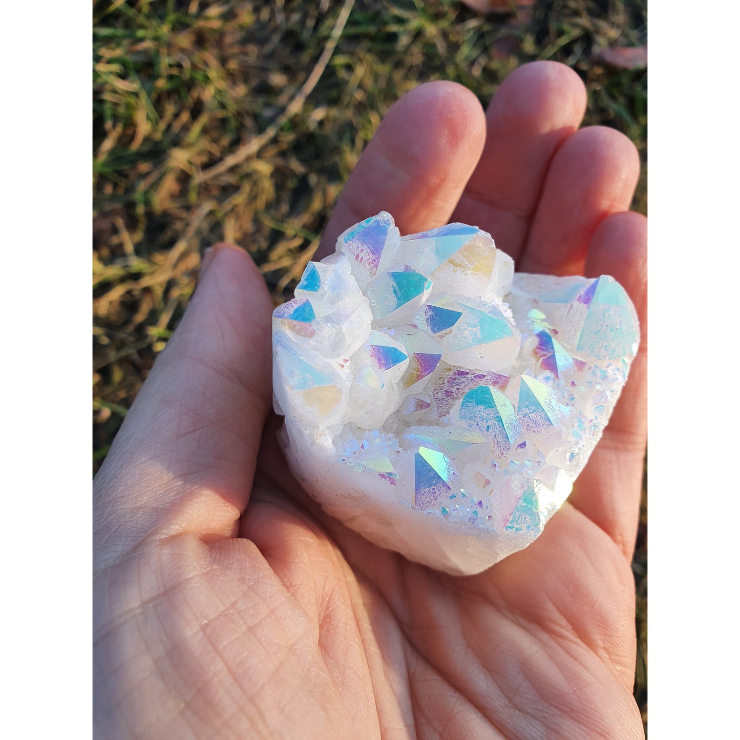 Angel aura kristall hjärta, nyhet