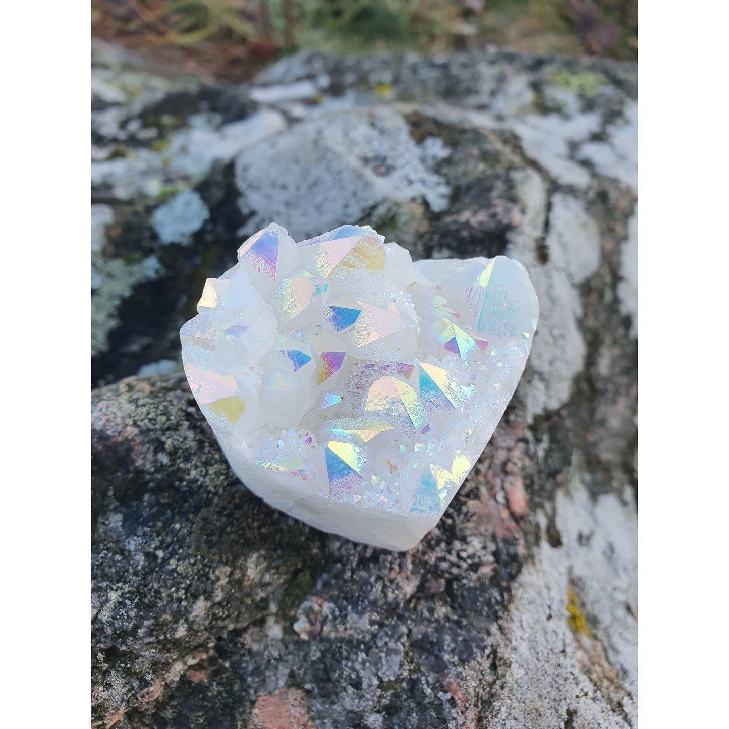 Angel aura kristall hjärta, nyhet