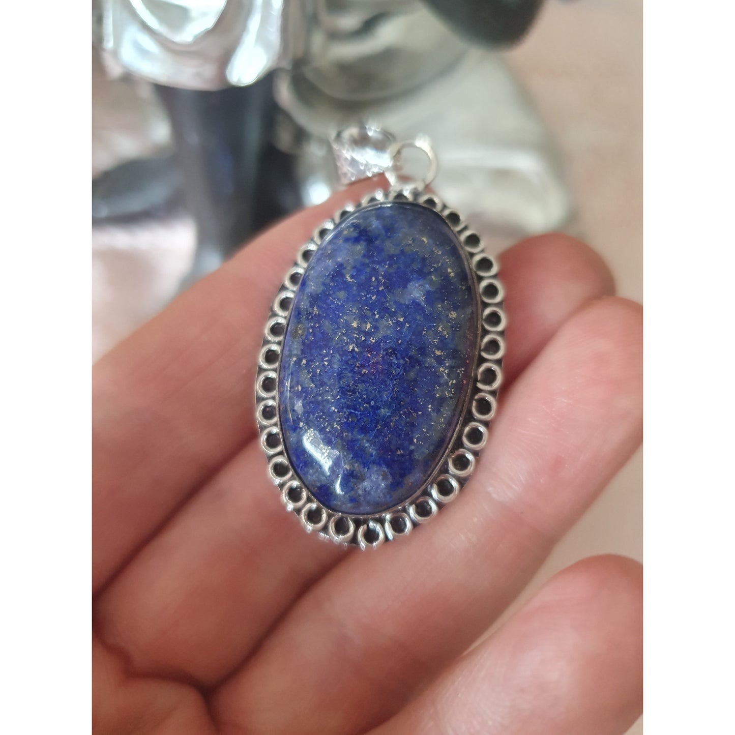 Hänge lapis lazuli, Nyhet! Erbjudande