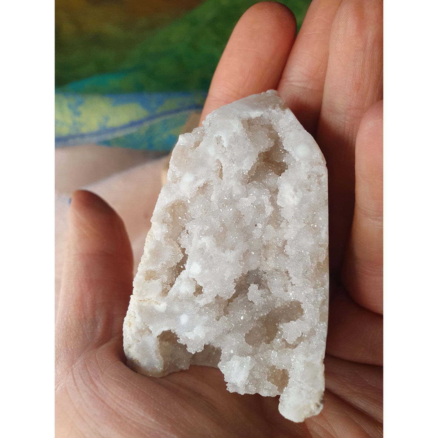 Agat Druzy, geod torn, 5-6 cm