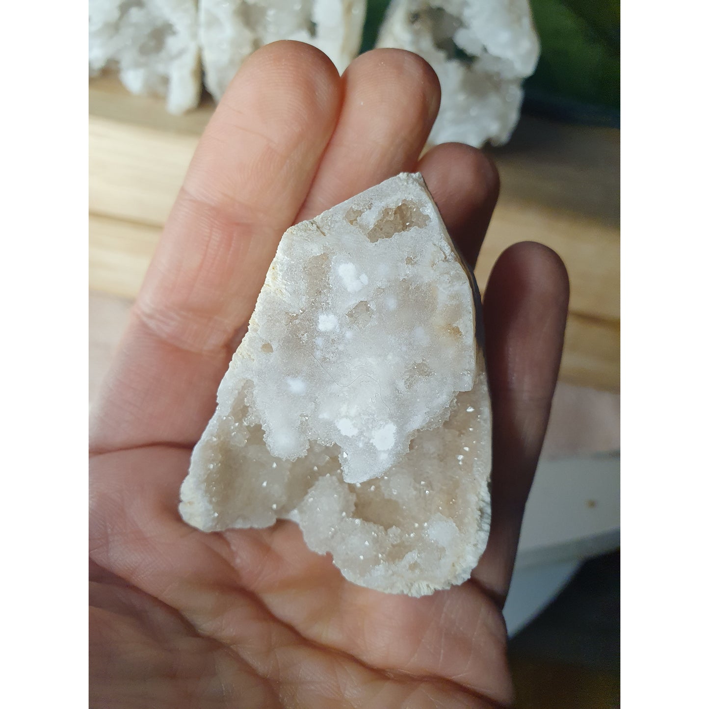 Agat Druzy, geod torn, 5-6 cm