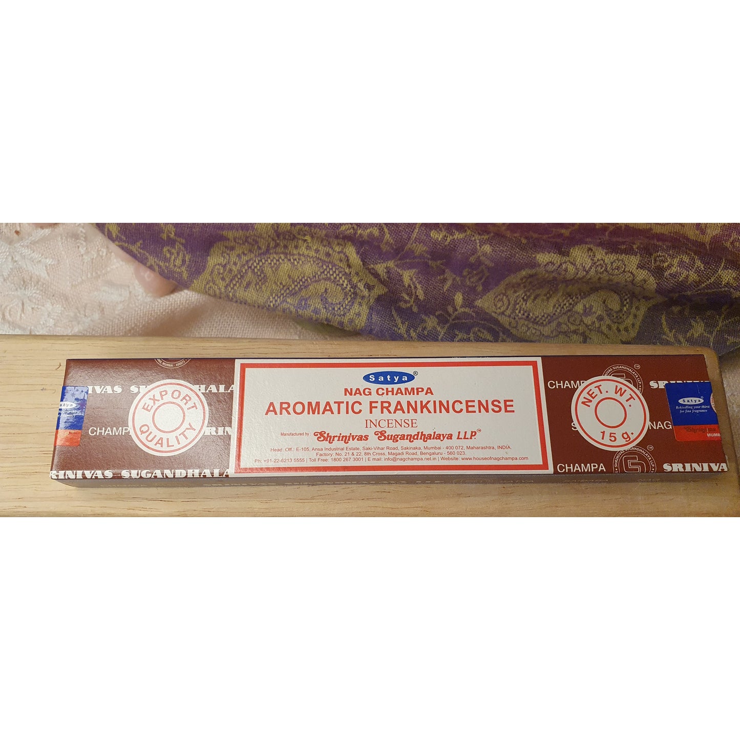 Aromatic frankincense rökelsepinnar