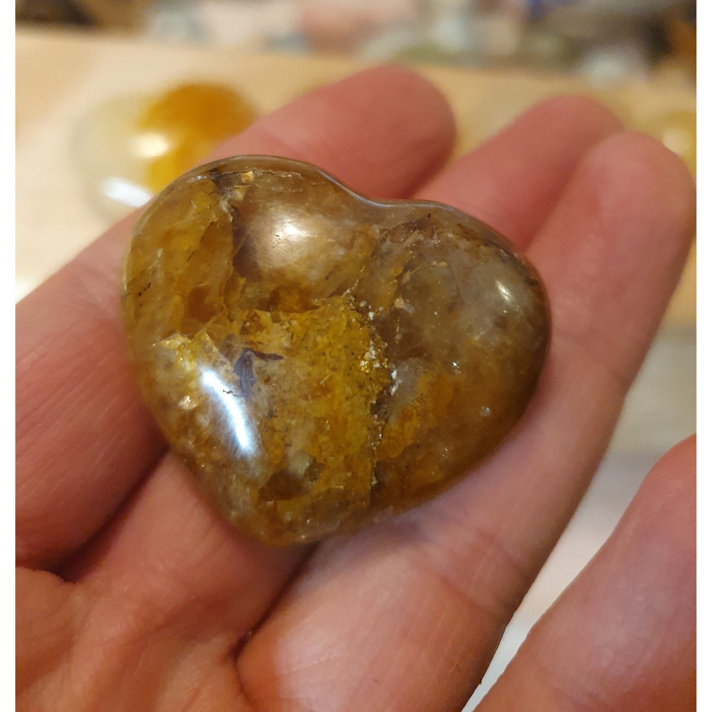 Golden healer kristall hjärtan, nyhet