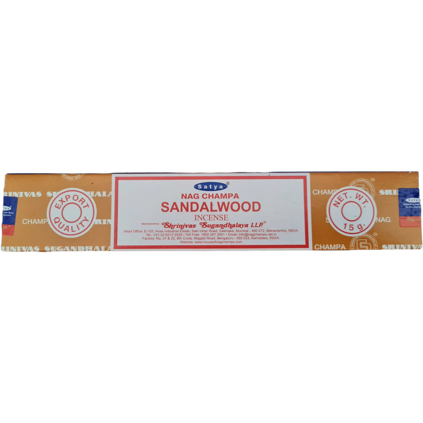 Nag champa sandalwood rökelse 15 gram