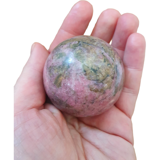 Rhodonit klot Stort Nyhet!