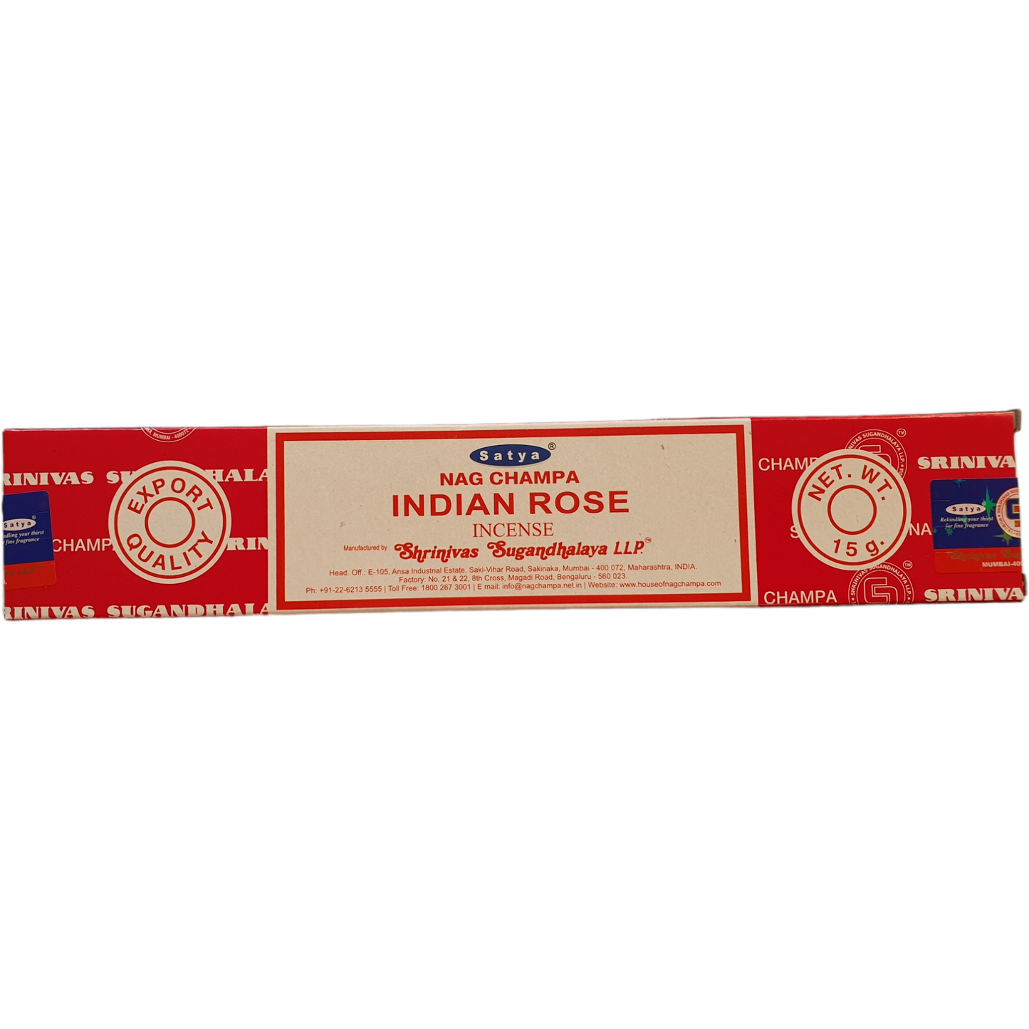 Nach champa Indien rose rökelse