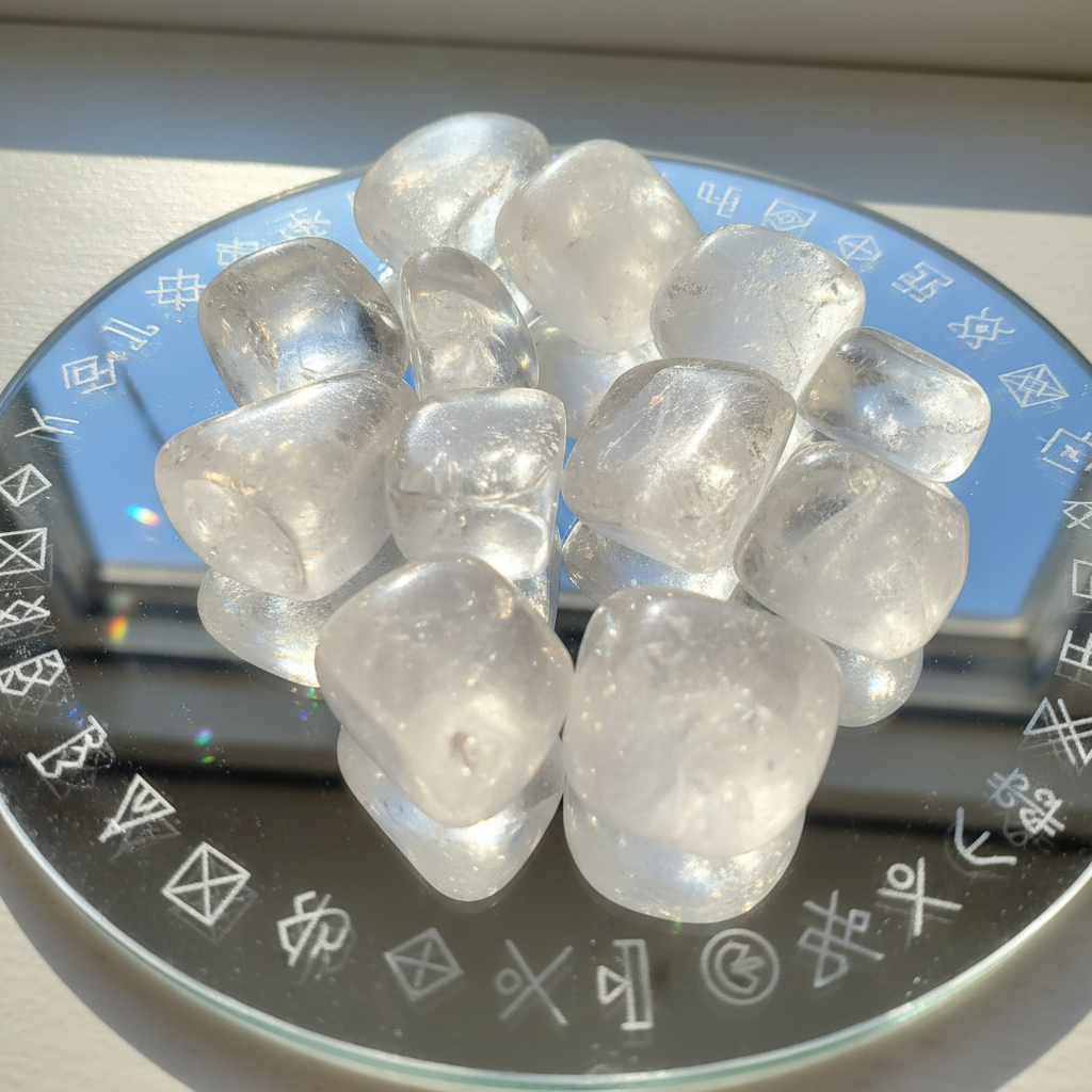 Bergkristall med regnbåge – Portal of Inner Rainbows ✨