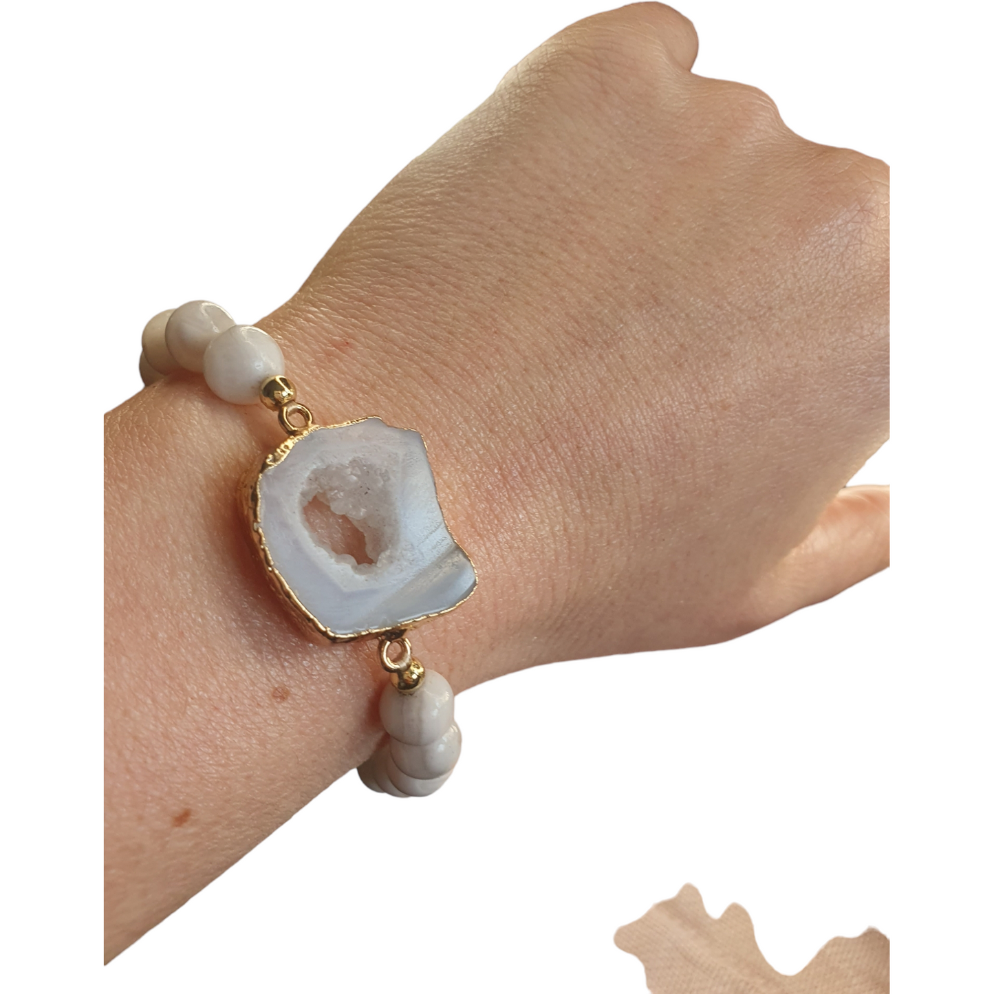 Lyxigt Boho armband set, 18k guldöverdrag/guldplätterering