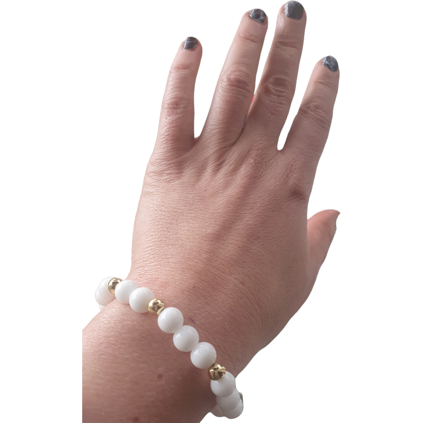 Boho druzy agat armband set med guldöverdrag/plättering 18k