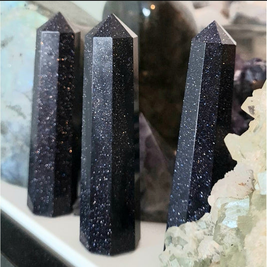 Blå Guldsten Torn✨️