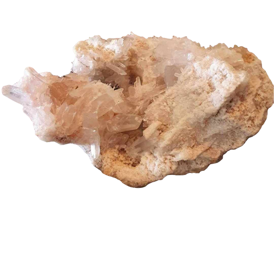 Himalaya rosa bergkristallkluster, sällsynt