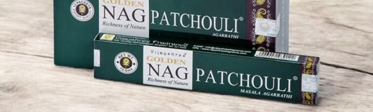 Patchouli Golden Nag rökelsepinnar