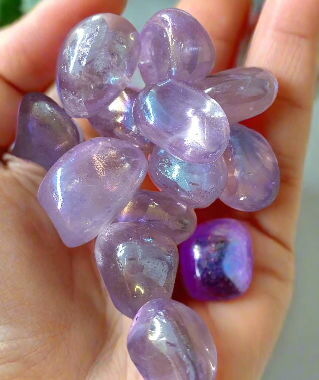 Angel aura ametist