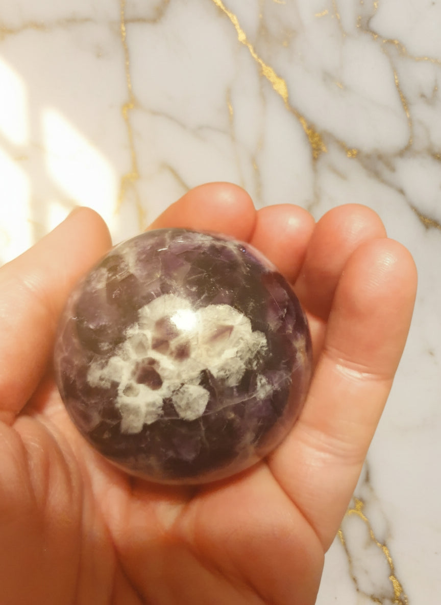 Ametist klot 4,5 cm, Harmonins Portal💜✨️