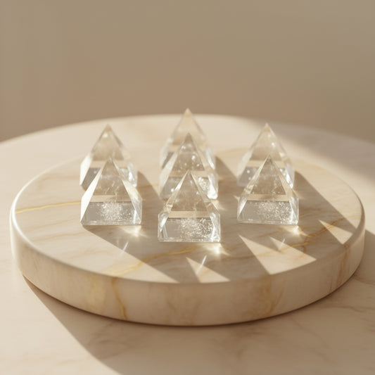 Bergskristall pyramid – Pyramid Portalen av Ren Energi