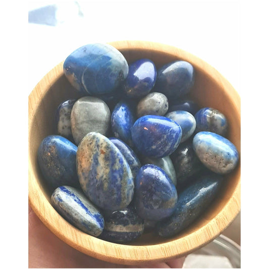 Lapis lazuli trumlade
