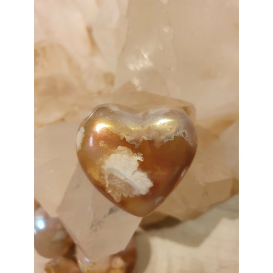 Blomsteragat 🌈 angel aura hjärta