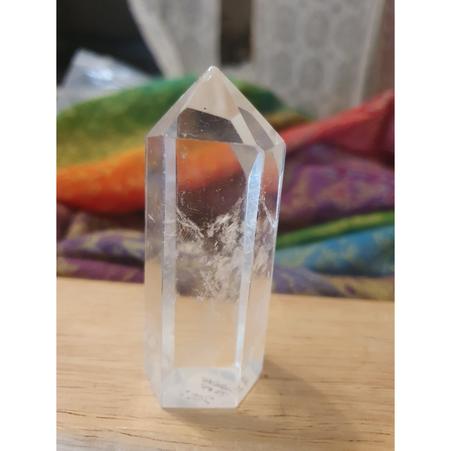 Bergkristall spets/torn c:a 8 cm