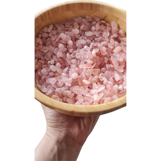 Rosenkvarts minitrumlade 100gram