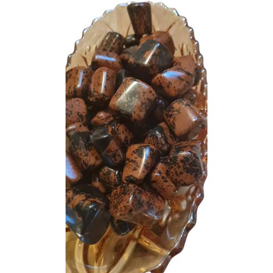 Mahogny obsidian trumlade