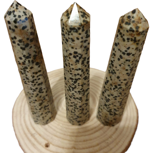 Dalmatiner Jaspis torn spets Nyhet!